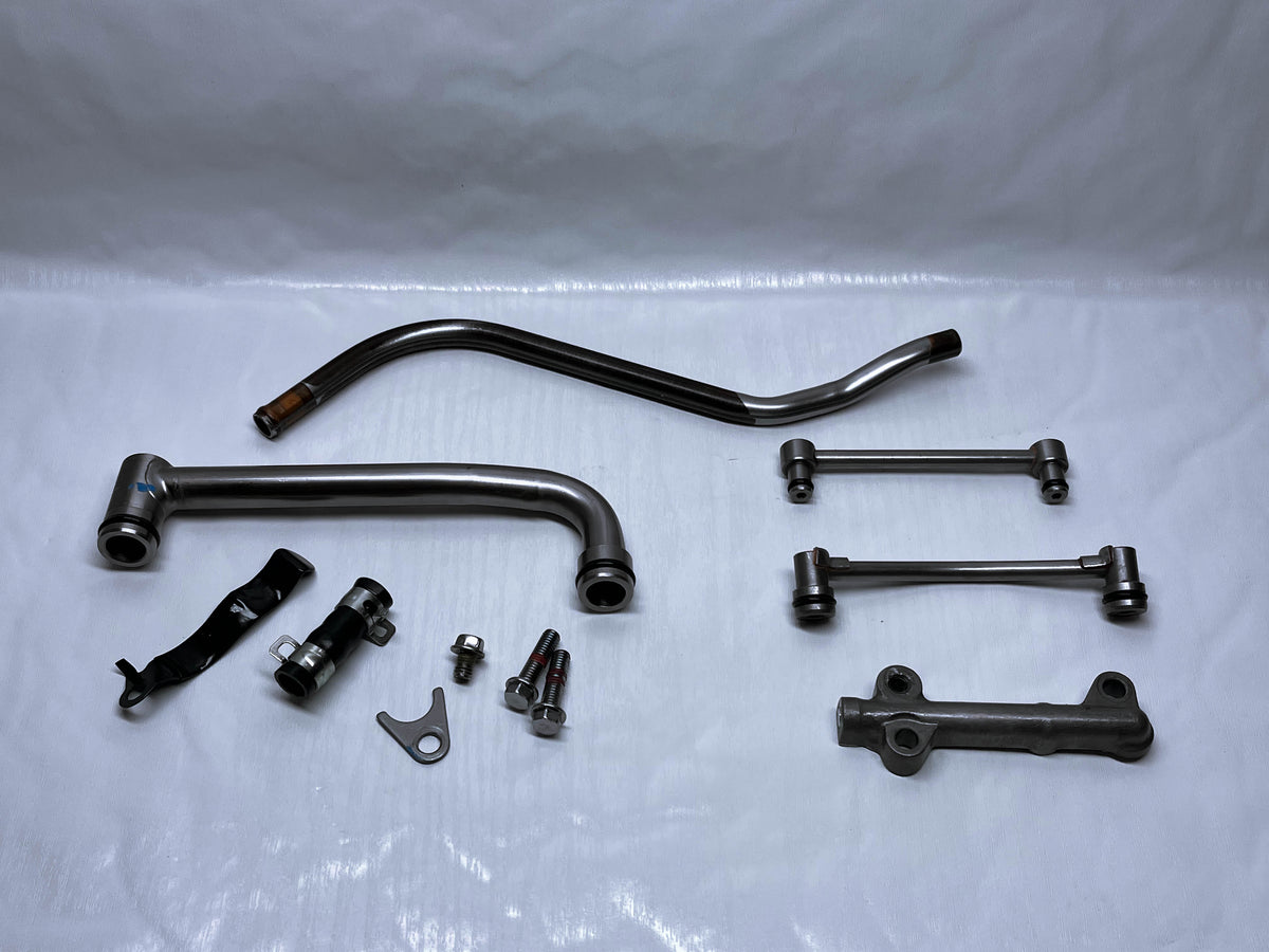 Kawasaki Z650 Ninja EX650 Engine Oil Hose Line Pipes OEM used 2017-2024