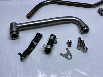 Kawasaki Z650 Ninja EX650 Engine Oil Hose Line Pipes OEM used 2017-2024