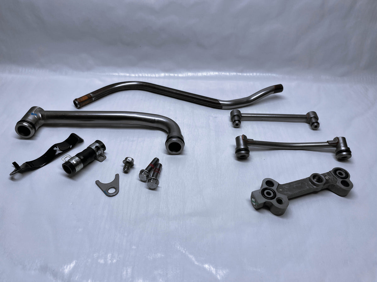 Kawasaki Z650 Ninja EX650 Engine Oil Hose Line Pipes OEM used 2017-2024