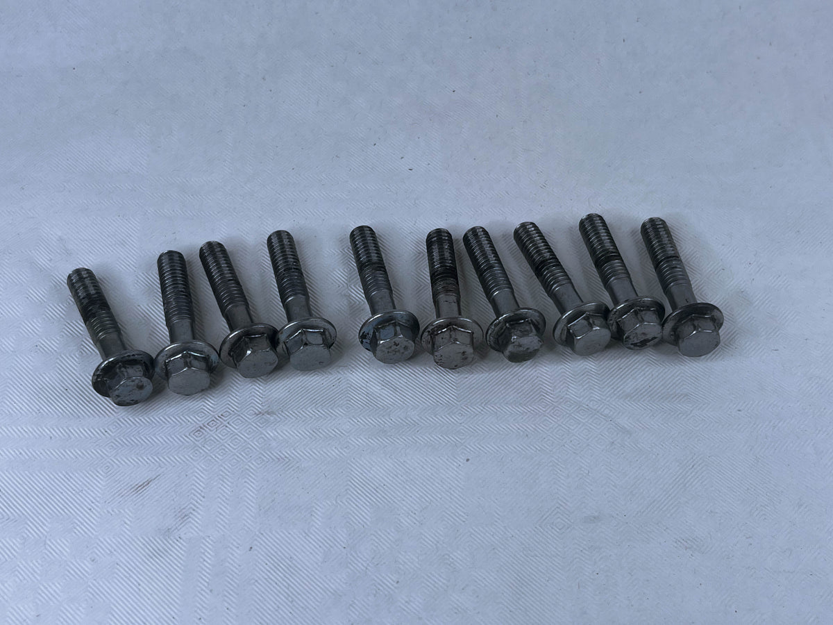 Honda CBR1100XX Super Blackbird Motor Engine Generator Stator Cover Bolts OEM Used 2004