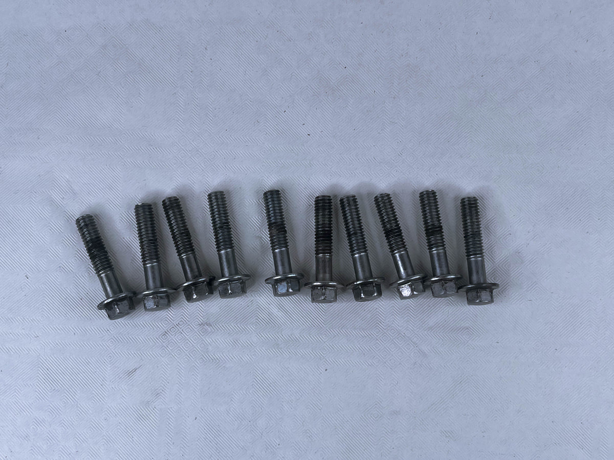Honda CBR1100XX Super Blackbird Motor Engine Generator Stator Cover Bolts OEM Used 2004