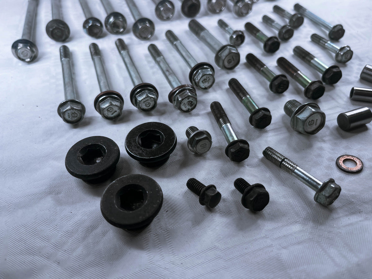 Honda CBR1100XX Super Blackbird Crankcase Bolts Screws OEM Used 2004