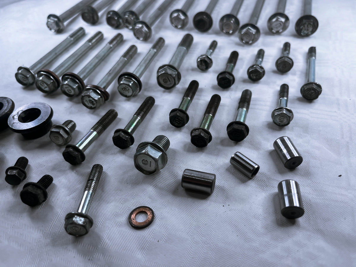 Honda CBR1100XX Super Blackbird Crankcase Bolts Screws OEM Used 2004