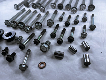 Honda CBR1100XX Super Blackbird Crankcase Bolts Screws OEM Used 2004