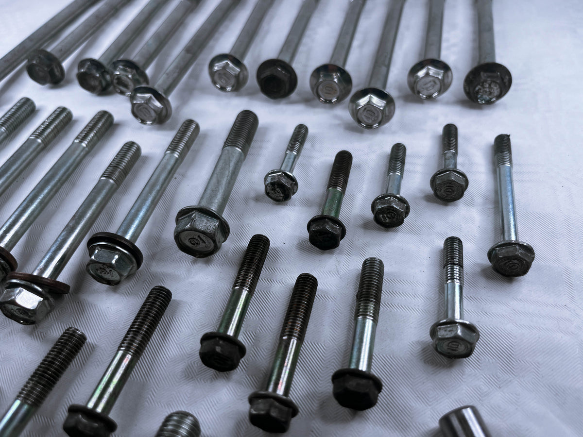 Honda CBR1100XX Super Blackbird Crankcase Bolts Screws OEM Used 2004