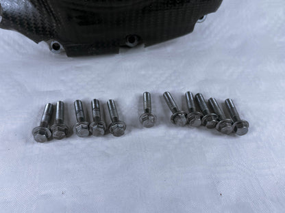 Honda CBR1100XX Super Blackbird Motor Engine Clutch Cover Casing Case 2004