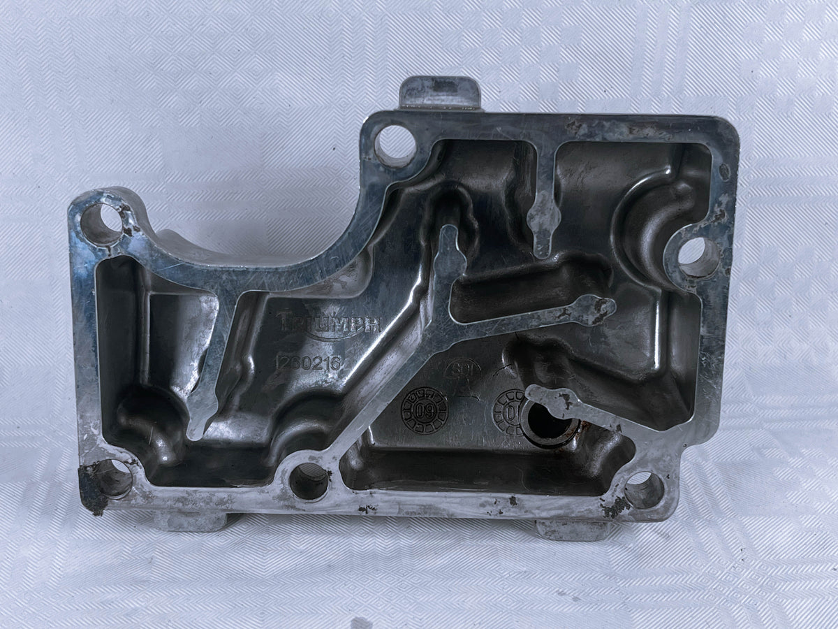 Triumph Street Triple 675 Engine Crankcase Cam Valve Breather Cover OEM Used 2010
