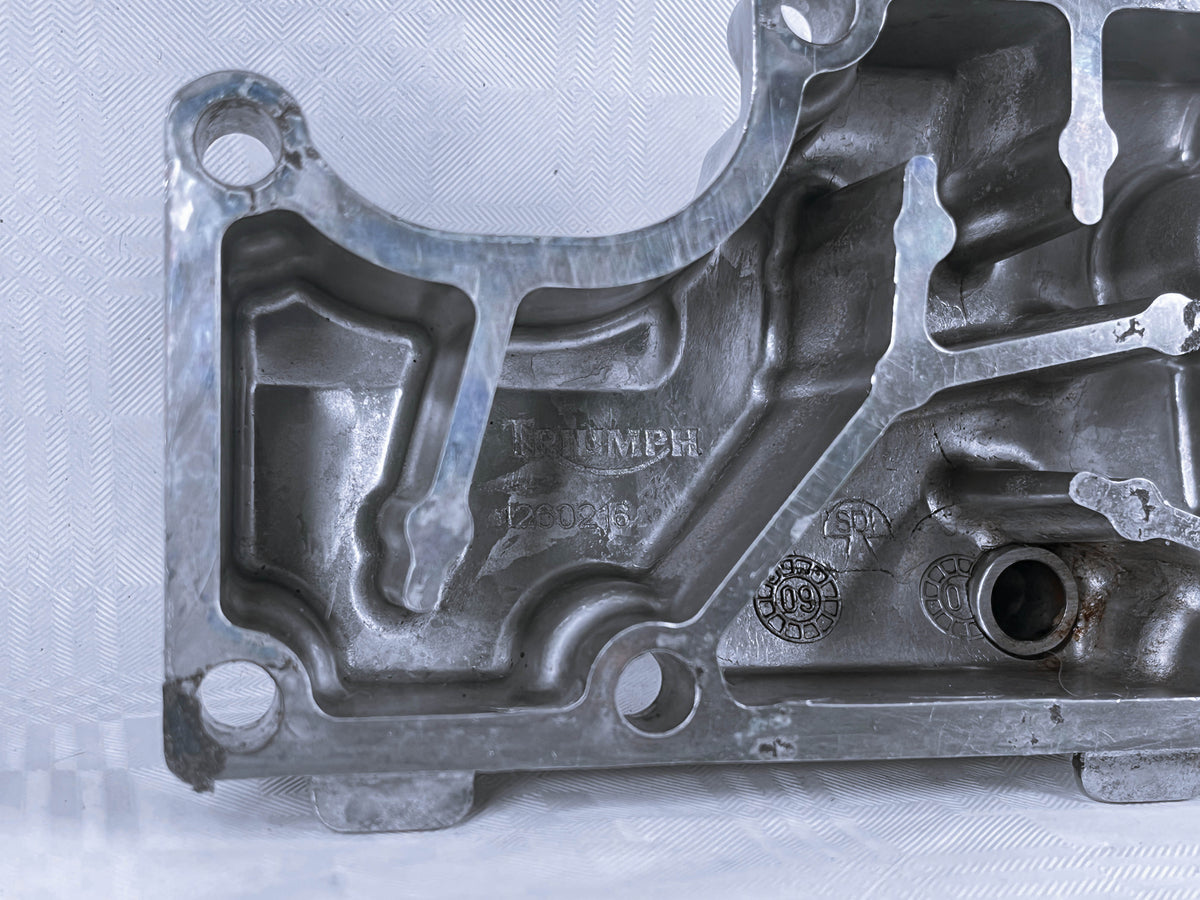 Triumph Street Triple 675 Engine Crankcase Cam Valve Breather Cover OEM Used 2010